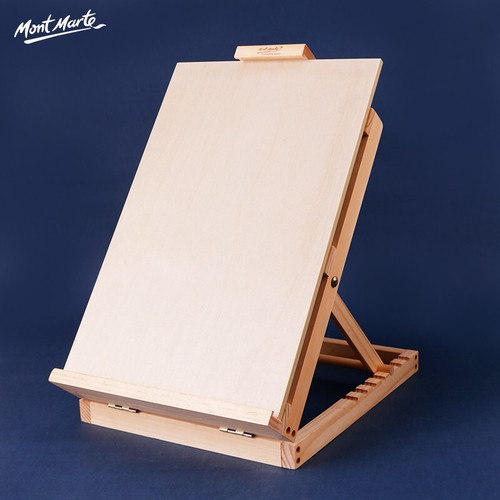 Montmartre wooden desktop easel drawing board foldable oil easel sketching easel cross-border wholesale easel
