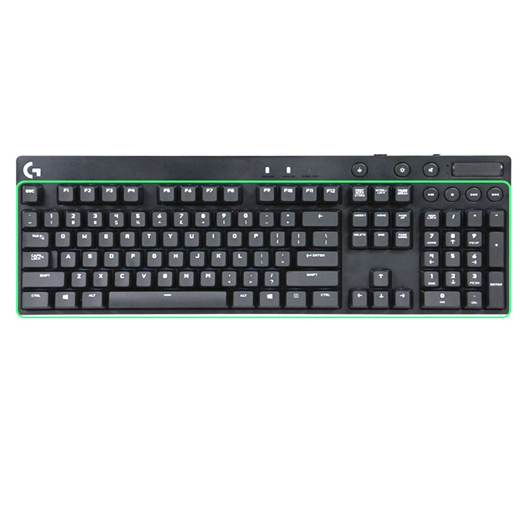 Suitable for Logitech G610 keyboard film transparent set Logitech G810 keyboard protective film silicone protective film wholesale