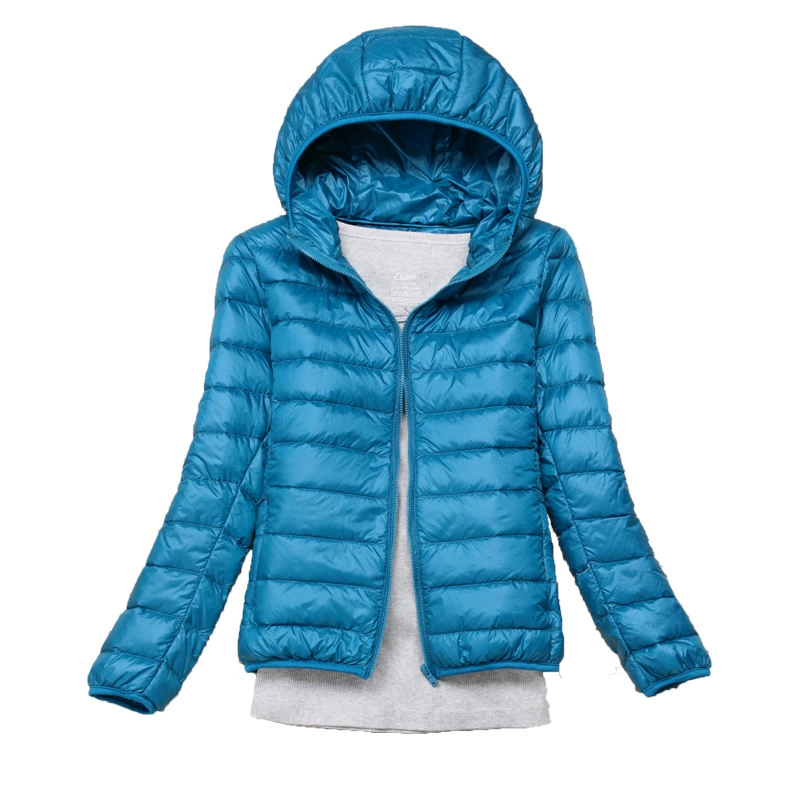 Demi-season ultra light light and thin down jacket, (Cross-border trading), slim fit, plus size