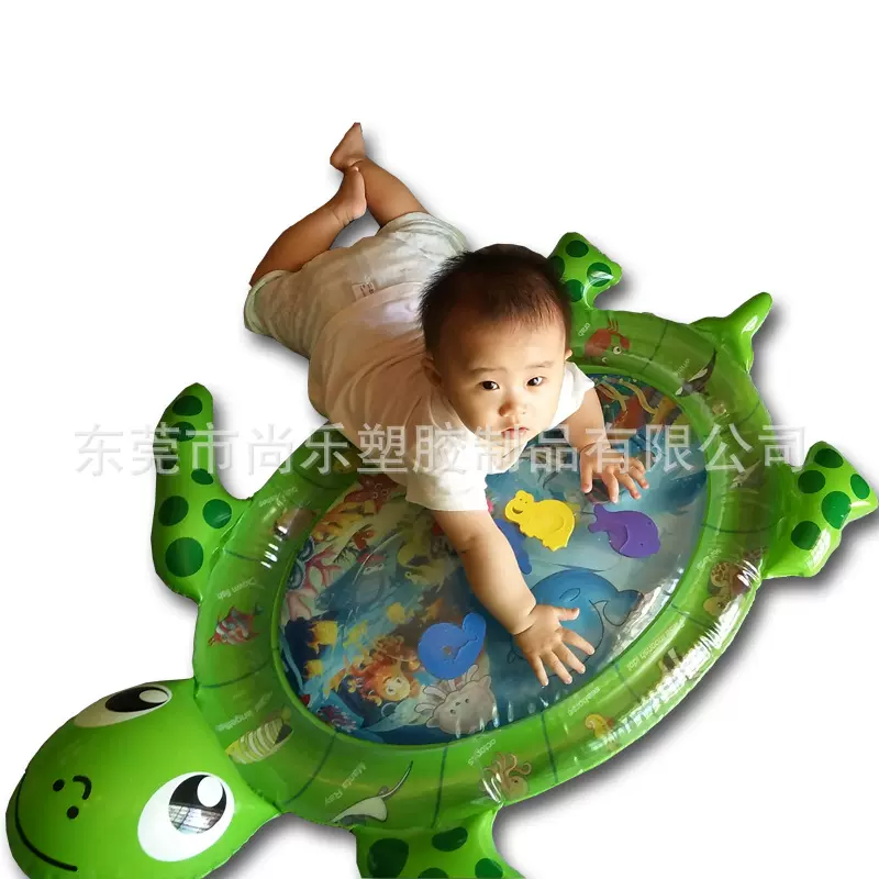 工厂现货供应跨境电商充气乌龟拍拍水垫海龟拍拍垫拍打垫趴垫坐垫