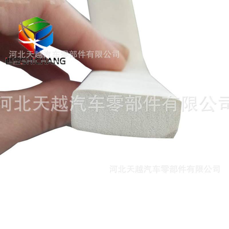 厂家供应 三元乙丙矩形发泡密封条 彩色发泡密封条 机械设备胶条