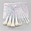 Diamond transparent glossy brush, pack PVC, new collection, 10 pieces