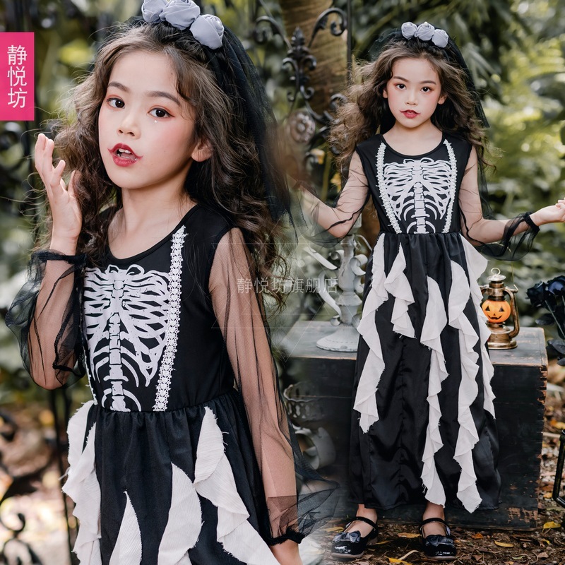 Halloween costume children's clothing children's clothing girls dark…
