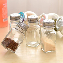 批发现货创意玻璃调料瓶胡椒瓶双层调味瓶储料罐家居厨房用品罐子