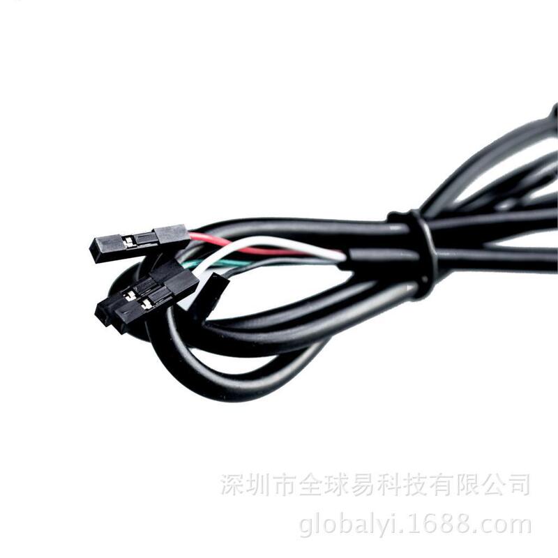 Black PL2303HX USB to TTL RS232 module upgrade USB to serial download line in the nine-brush line