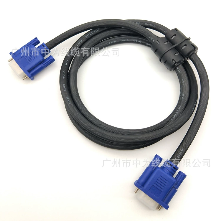 Кабель для передачи сигнала видео между дисплеем и тостером 3+6VGA, 1080p, комплект для компьютера, подключение к приставке