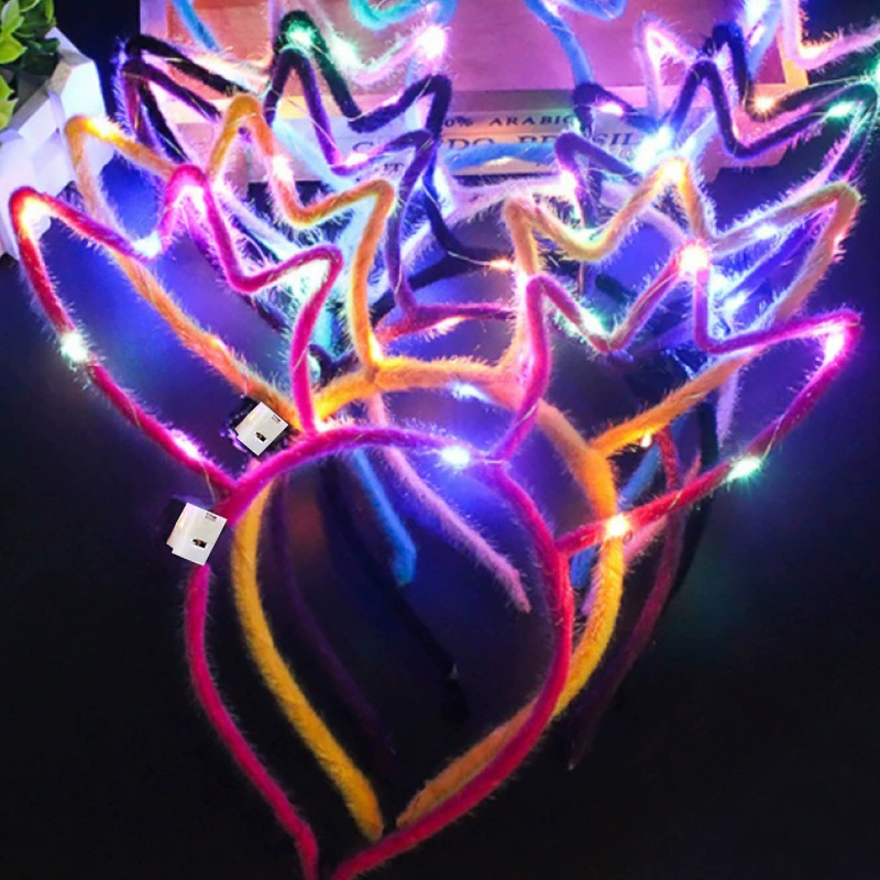  Plaza Park New Cat Ear Hair Human Rabbit Ears Night Market Swing Concert A Show