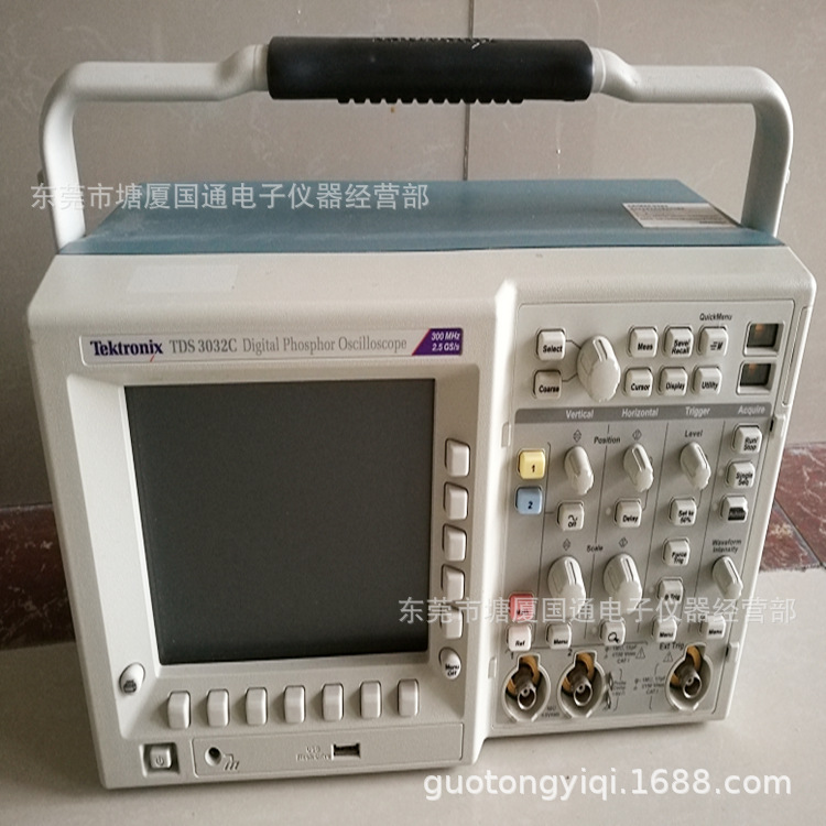 美国泰克TDS3012B数字示波器 100MHZ   二通道  1.25 GSa/s采样率