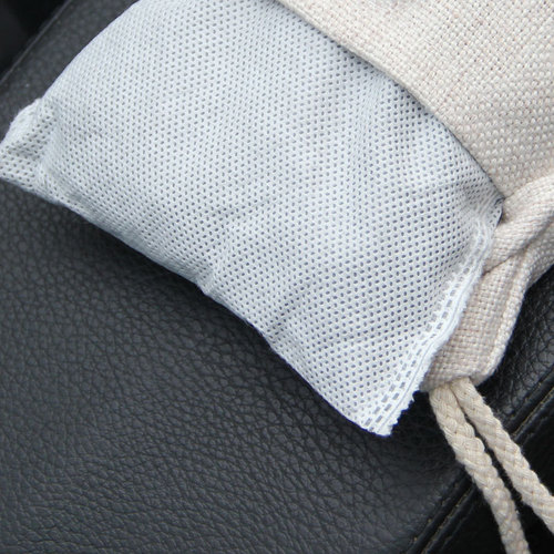 Air freshening carbon bag for car interior, absorbs formaldehyde and removes odors, bamboo carbon bag with cartoon active digital carbon bag, custom logo.