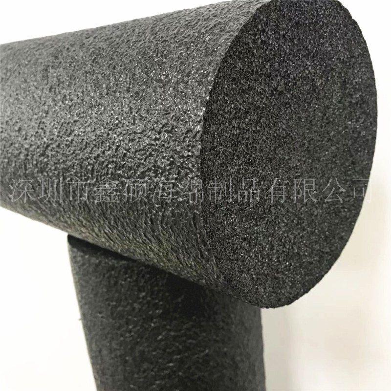 初学者肌肉放松健身瑜伽泡棉辅助滚轴圆柱型打孔垂直珍珠绵柱子