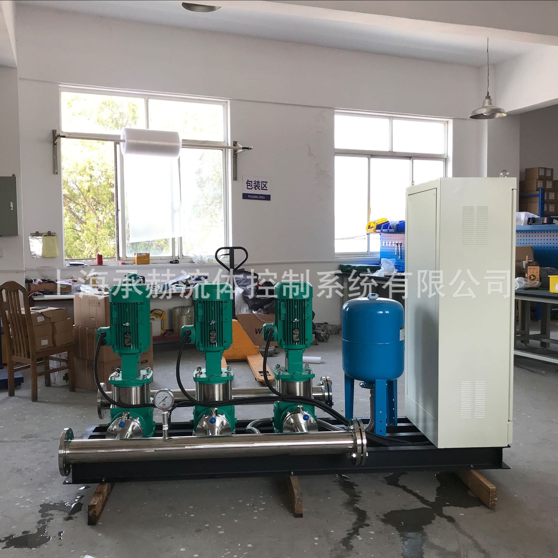 威乐生活变频供水设备两用一备HELIX V1607智能调速供水泵组