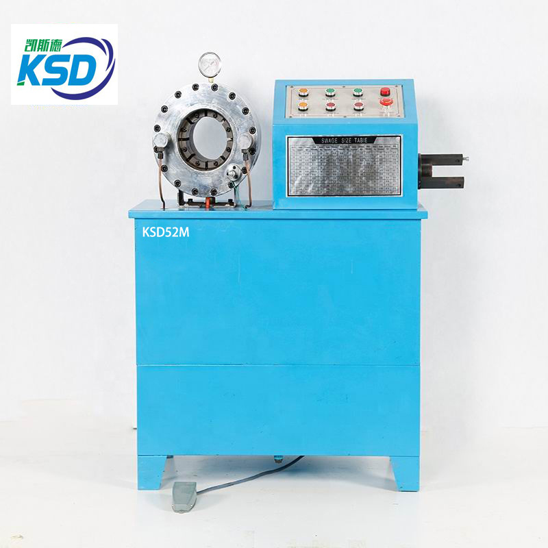 1/4-2寸液压胶管扣压机 6-51mm高压油管锁管机 剥胶机 切管机