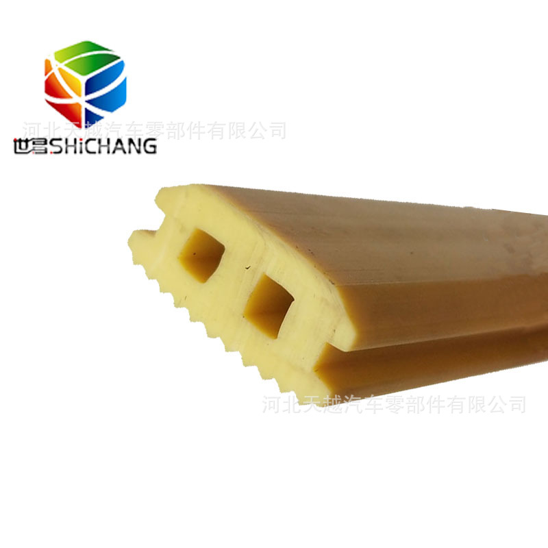 日字型硅胶密封条 黄色异型硅胶密封条 硅胶橡胶条可来图来样