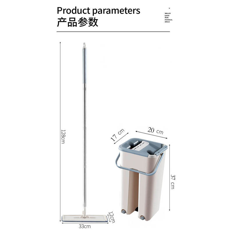 Fregona plana de mano libre perezosa fregona rasguño Internet celebridad mano rápida fregona TikTok fregona de microfibra