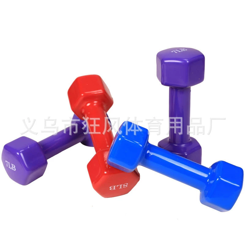 Dumbbells, sports equipment for gym for training