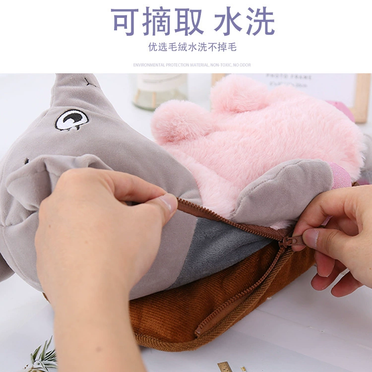 Water container, cartoon hand warmer, explosion-proof toy, new collection