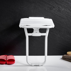 Entrance shoe-changing stool with seat belt legs, elderly and pregnant women's bathroom folding bathroom wall bath and shower seat