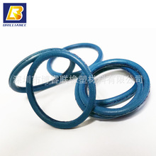 导电硅胶 蓝色各种材质导电橡胶圈 铜银/铝银/玻银O形密封圈