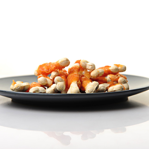 HOOPET Dog Snacks Wholesale Bone and Meat Link for Chewing and Cleaning Teeth, Chicken Wrapped Around Bone Pet Food