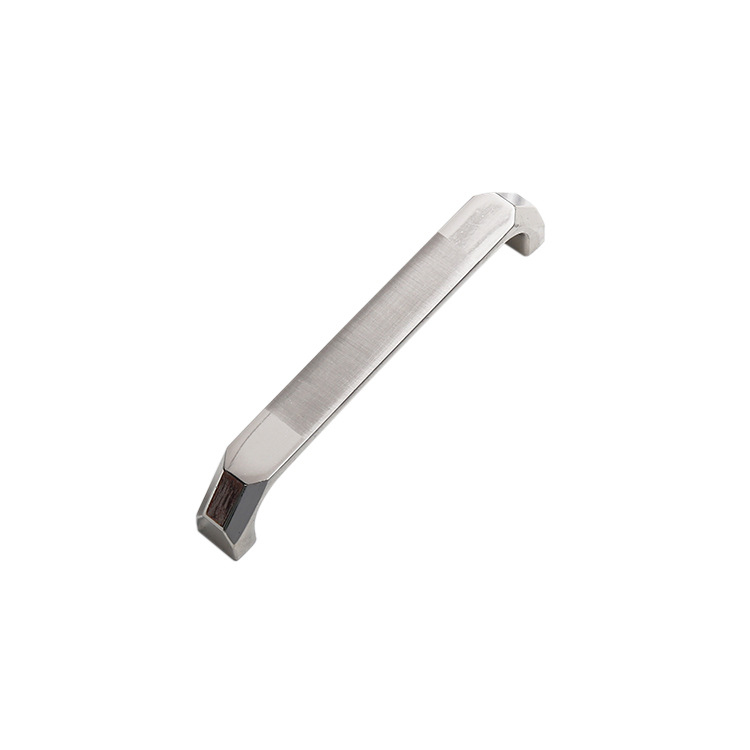 Nuevo moderno simple aleación de zinc manija americana doble blanco gabinete cajón armario muebles hardware puerta manija al por mayor image 5