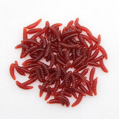 Northward Expedition Wholesale: 50 Mini Soft Worms per Pack – Lure-Style Bait for Sea and Freshwater Fishing, Made from Durable PVC Material, Ideal for Carp and Silver Carp