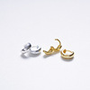 Earrings, wholesale, silver 925 sample, simple and elegant design