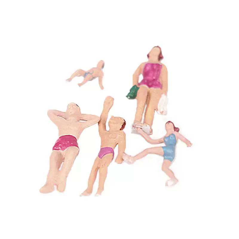 Minifigures, realistic material, cartoon swimwear, handmade, wholesale, old style