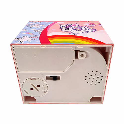 Steal money unicorn piggy bank cartoon novelty eat money steal money cat piggy bank children's toy piggy bank cross border