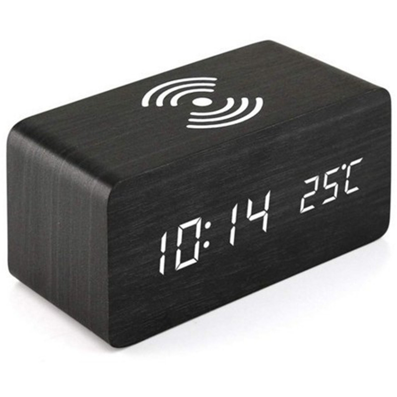 검은 나무 흰색 램프