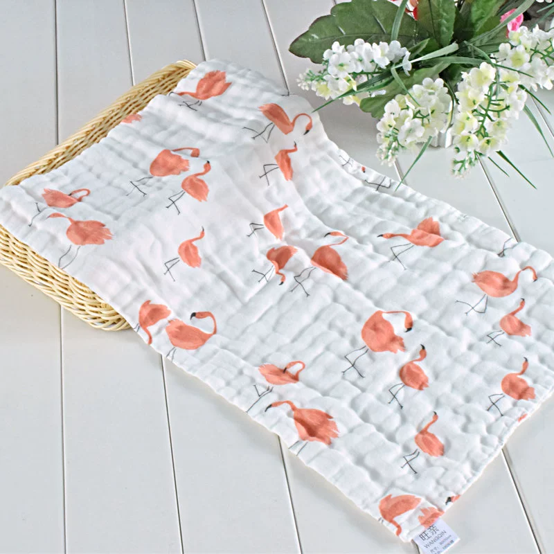 Мягкая марлевая детская полотенце для малыша, влажные салфетки для умывания лица, носовой платок, нагрудник для еды