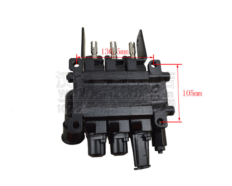 Válvula multidireccional de carretilla elevadora Shima-Tsu San-jun para fuerza resultante / movimiento fácil MSV04-3132-51 Válvula multidireccional de carretilla elevadora