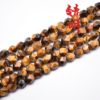 Casting Trade Diamond Noodles Yellow Tiger Eye Stone San beads Beads Semi -Products Wholesale DIY Jewelry accessories wholesale