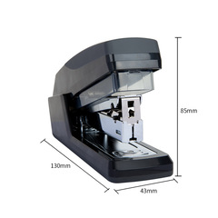 GetLe 0368 Convenient Stapler Stapler Binding Machine Single Finger Easy Stapling 20 Sheets Office Stapler