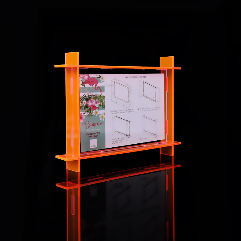 宁波厂家供应批发  透明彩色家居亚克力桌面相框