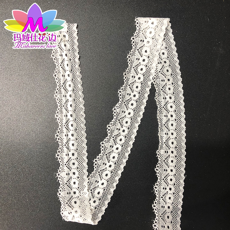 Customized flower sample hollow elastic lace manufacturers supply…