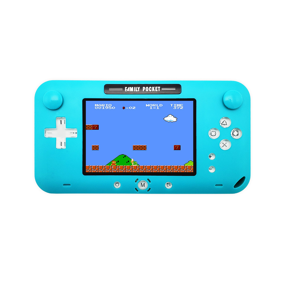 GP40M dual rocker puzzle 8-bit handheld TV AV handheld nostalgic color screen game console