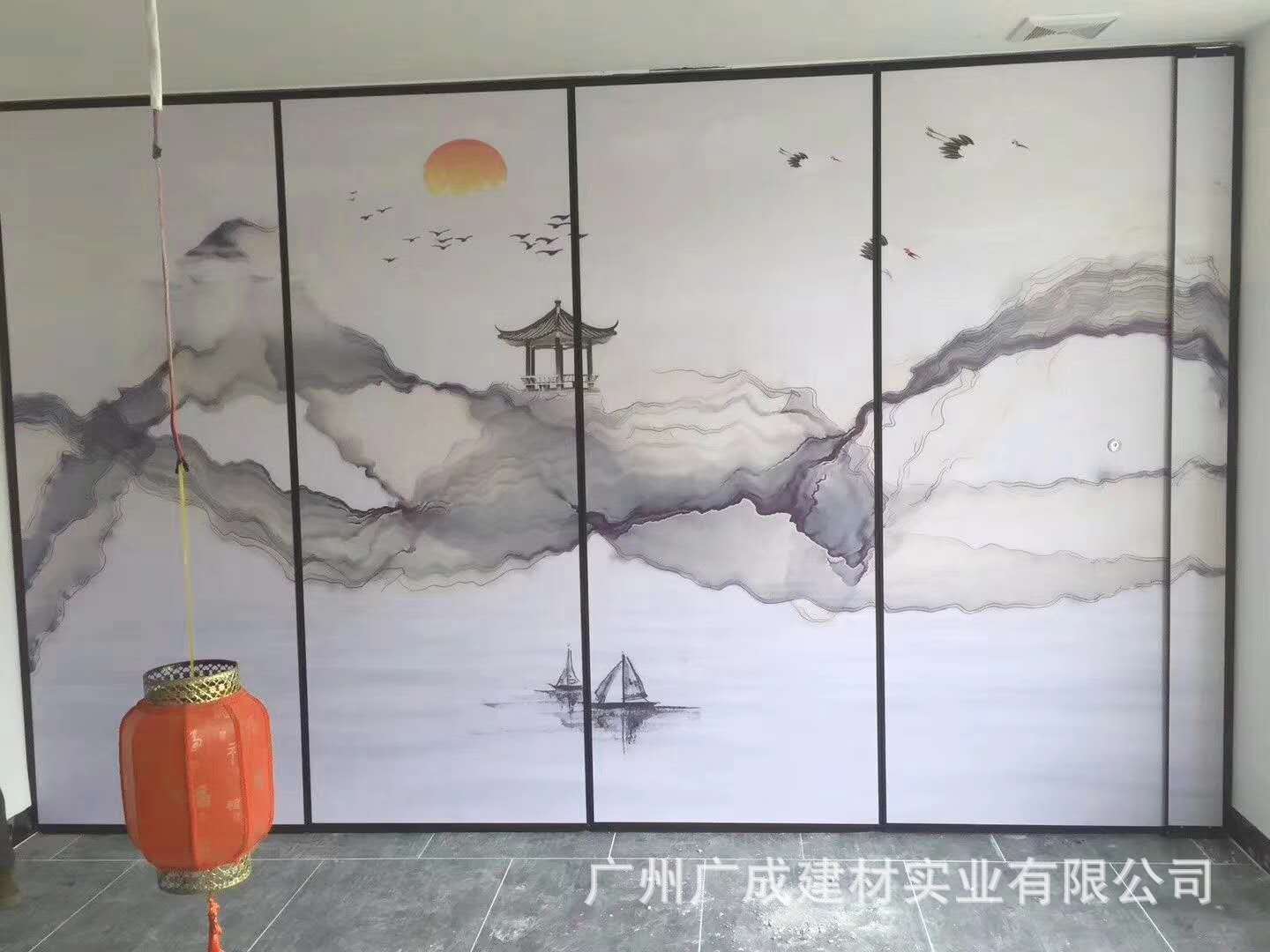 江苏移动屏风活动隔断隔音墙宴会厅移动折叠门画廊移动隔断厂家