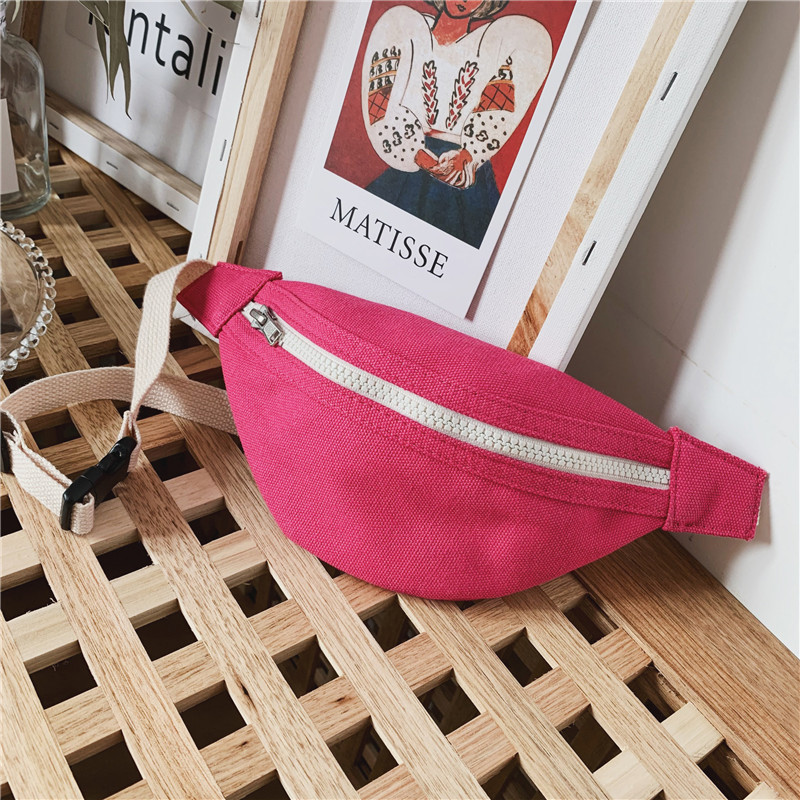 Bolso infantil estilo coreano, otoño-invierno 2025, nuevo bolso de hombro, mini bolso de cintura, moderno para niños y niñas, bolso de pecho sencillo y a la moda