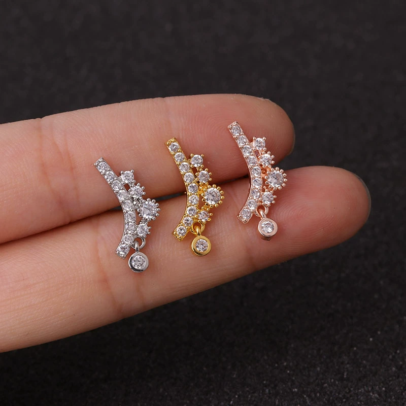 (跨-border торговля), серьги, креативное пирсинг из нержавеющей стали, Aliexpress, корейский стиль