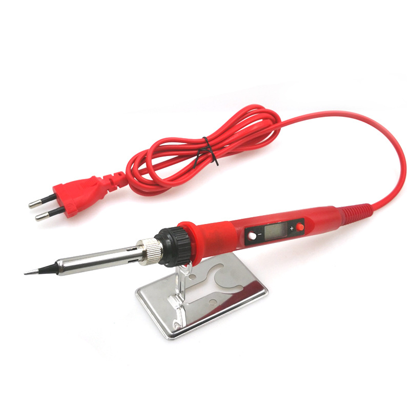 Pantalla digital temperatura constante ajustable soldador eléctrico herramienta de reparación electrónica herramienta de soldadura pluma de soldadura eléctrica traje doméstico