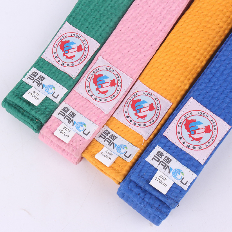 Factory Direct Sales of Various Segment Level Colors, Judo Ribbons, Judo Association Certifications, Judo Ribbons Can Be Embroidered
