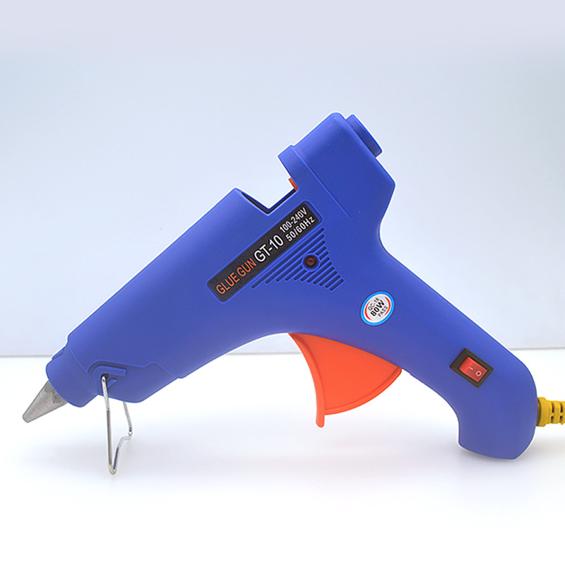 Camel King GT-10 Sanx 3k pistola de pegamento de baja temperatura de exportación azul 60W/80W/100W pistola de pegamento de fusión en caliente grande