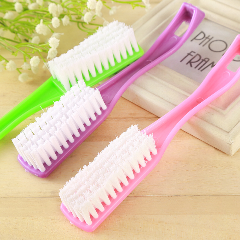 塑料刷子去污洗衣刷长柄多功能清洁刷鞋子软毛刷鞋刷子厂家批发