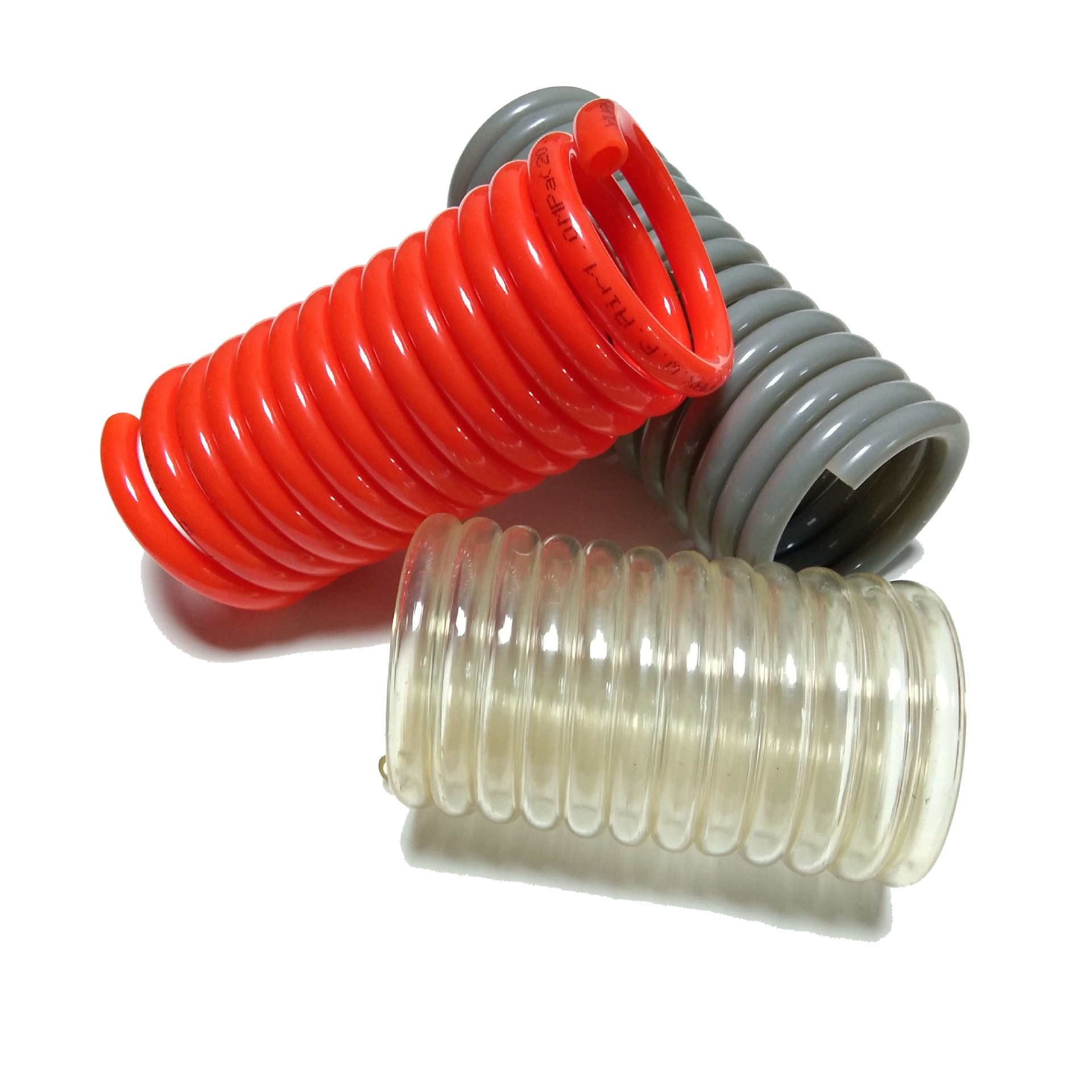 tpu弹簧管 tpu气动弹簧管 tpu弹簧伸缩管 tpu弹簧管加工伸缩软管