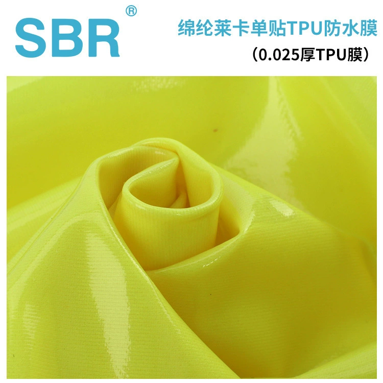 Готовая работа от производителя, хлопок, лайкра, однопригарная водонепроницаемая пленка из ТПУ, поясная сумка, тканевый материал на руку, специальный материал горячего прессования