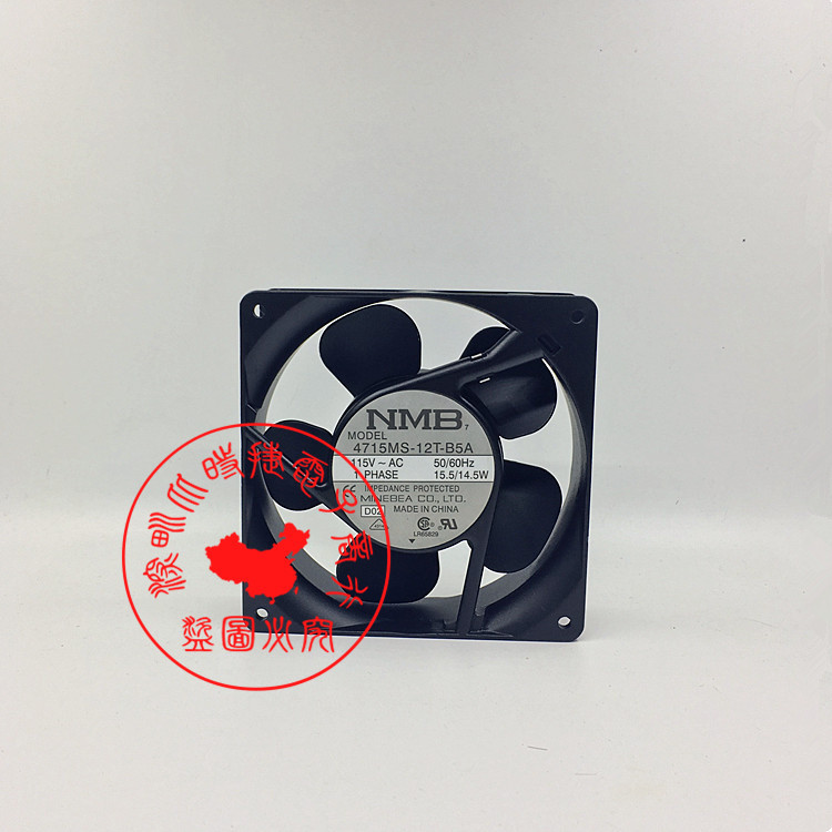 全新NMB 4715MS-12T-B5A 115V 15.5/14.5W 12038轴流散热风扇
