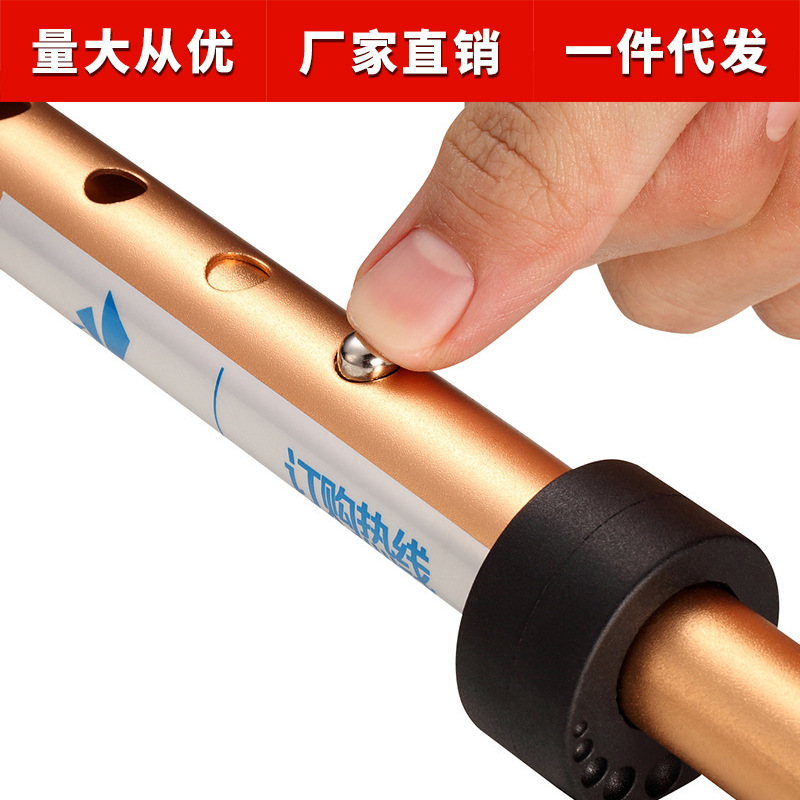 Aleación de aluminio muletas ancianos de cuatro patas muletas ancianos bastón retráctil antideslizante ayuda para caminar con ayuda ligera para caminar