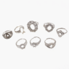 Wedding ring, custom made, with gem, silver 925 sample