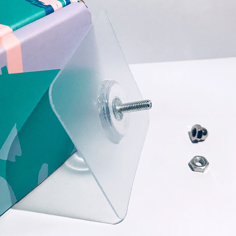 Fijo fuerte pared adhesiva clavo de la perforación libre instalación colgante adhesivo tornillo varilla traceless fábrica de uñas gancho pegajoso gancho