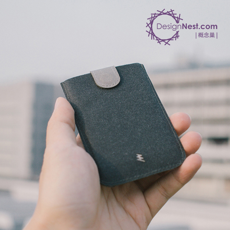 Aloko DAX bolsa de tarjeta apilada extraíble mini monedero gradiente ultra-delgada multi-Tarjeta bolsa de tarjeta de visita Portátil Bolsa